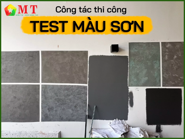 Công Tác Kiểm Tra Thi Công Test Màu Sơn 