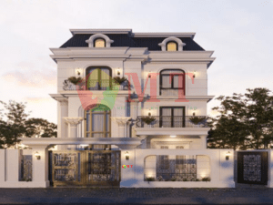 XU HƯỚNG XÂY DỰNG BIỆT THỰ TÂN CỔ ĐIỂN 3 TẦNG 2025