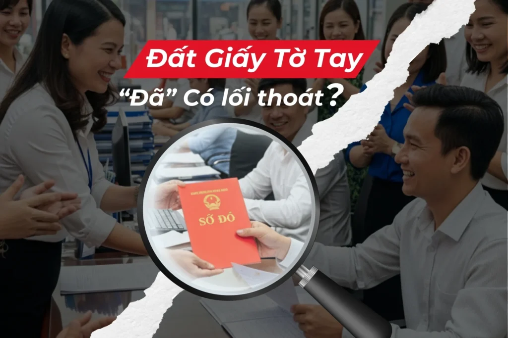Đất Giấy Tờ Tay Được Cấp Sổ Hồng? 4 Điều bà con lưu ý!