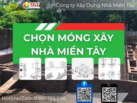 Móng Nhà Cấp 4 Ở Miền Tây: Chọn Móng Đơn, Móng Băng Hay Móng Cọc?