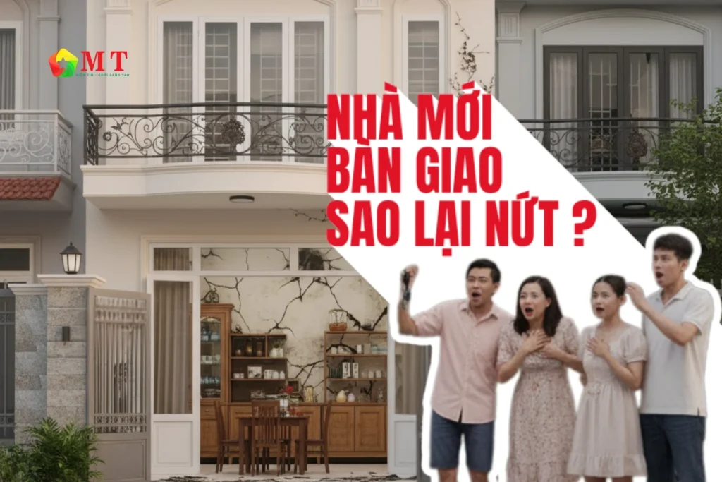 Nứt Tường Ẩm Mốc Nhà Mới Xây: Đọc Vị Nguyên Nhân & Cách Xử Lý Tận Gốc