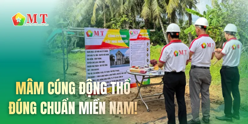 Mâm Cúng Động Thổ Miền Nam Gồm Những Gì? 4 Lưu Ý